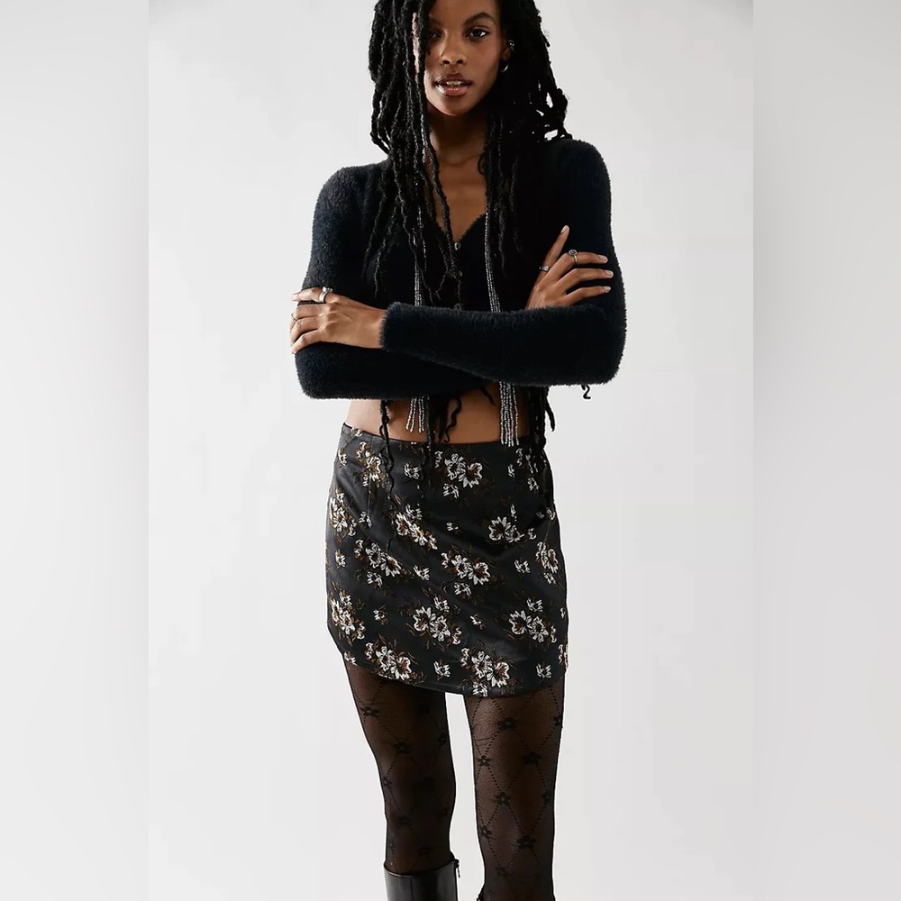 free people ALL DRESSED UP mini skirt .